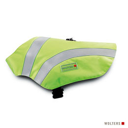 Produktbild von Wolters Sicherheitsweste Security neon grün aus Polyester wasserdicht 60 cm