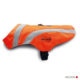 Produktbild von Wolters Sicherheitsweste Warnweste neon orange wasserdicht aus Polyester 50 cm - 50 cm