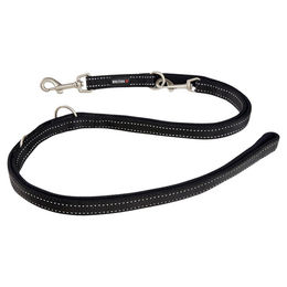 Wolters Soft & Safe Führleine aus Nylon reflektierend Schwarz Größe XL - 2 m – Bild 1 von 3
