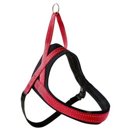 Wolters Soft & Safe Hundegeschirr reflektierend Nylon Rot Schwarz XL – Bild 1 von 5