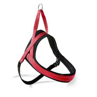 Produktbild von Wolters Soft & Safe Hundegeschirr reflektierend Nylon Rot Schwarz XS