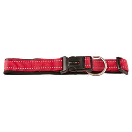 Wolters Soft & Safe Hundehalsband reflektierend cayenne schwarz – Bild 1 von 2