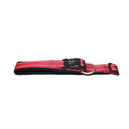 Wolters Soft & Safe Hundehalsband reflektierend Neopren XS Orange Schwarz – Bild 1 von 2