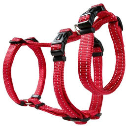 Produktbild von Wolters Soft & Safe No Escape Panikgeschirr für Hunde aus Nylon in Rot Größe XL