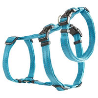 Produktbild von Wolters Soft & Safe No Escape Sicherheitsgeschirr für Hunde in Aqua Türkis Größe M 40-50 cm