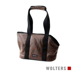 Produktbild von Wolters Softbag Transportbox aus Kunstleder Senator Vintage Grau Größe S