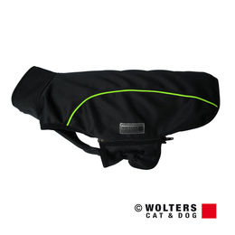 Produktbild von Wolters Softshell-Jacke Basic Fleece wasserdicht schwarz/limone