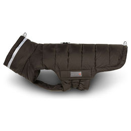 Produktbild von Wolters Steppjacke Cosy Braun wasserdicht aus Nylon für kleine Hunde mit 30 cm Rückenlänge