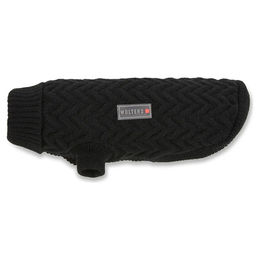 Wolters Strickpullover Isolde für kleine und mittlere Hunde in Schwarz – Bild 1 von 2