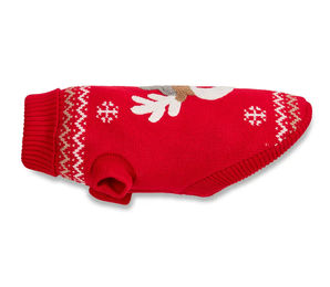 Wolters Strickpullover Rudi für Hunde in Rot mit 20 cm Rückenlänge – Bild 1 von 9