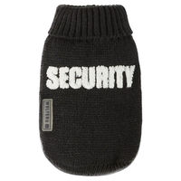 Produktbild von Wolters Strickpullover Security für Hunde Schwarz Weiß Rückenlänge 50 cm