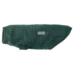 Wolters Strickpullover Square für Hunde Piniengrün Rückenlänge 20 cm – Bild 1 von 4