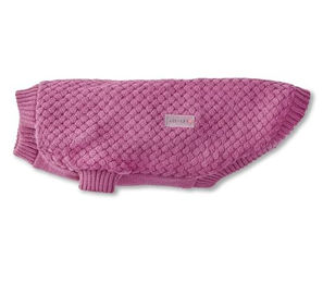 Wolters Strickpullover Square Hundepullover Gr. 20 Himbeere – Bild 1 von 4