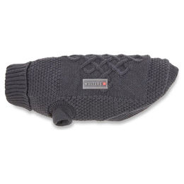 Wolters Strickpullover Tristan für Hunde Grau 50 cm – Bild 1 von 2