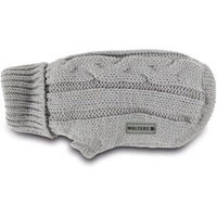 Produktbild von Wolters Strickpullover Zopf Hundezubehör Grau für kleine und mittlere Hunde