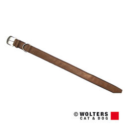 Produktbild von Wolters Terravita Halsband aus Leder in Braun Kokosnuss Kastanie