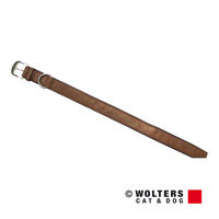 Produktbild von Wolters Terravita Hundehalsband aus Leder Kokosnuss Kastanie Braun
