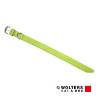 Produktbild von Wolters Terravita Lederhalsband flach Grün 55 cm x 40 mm