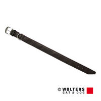 Produktbild von Wolters Terravita Lederhalsband flach kastanie braun 50 cm x 30 mm