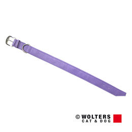 Produktbild von Wolters Terravita Lederhalsband für kleine Hunde in Flieder 65 cm x 40 mm