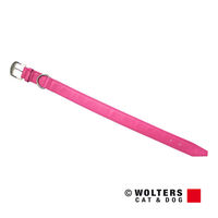 Produktbild von Wolters Terravita Lederhalsband für kleine Hunde in Rosa 65 cm x 40 mm