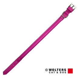 Produktbild von Wolters Terravita Lederhalsband rund Himbeer Rot Rosa 40 cm