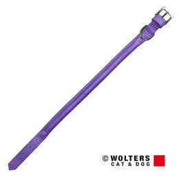 Produktbild von Wolters Terravita Lederhalsband rund lila 35 cm