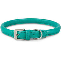 Produktbild von Wolters Terravita Rund Lederhalsband Bio Petrol 40 cm