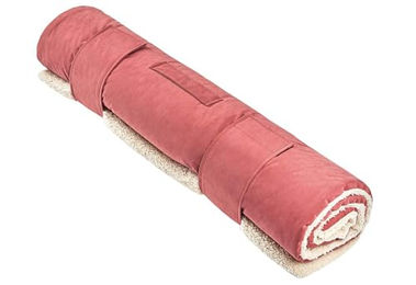 Wolters Vagabund Reisedecke Hundedecke mit Schaffell-Imitation Rostrot Polyester – Bild 1 von 5