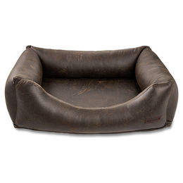 Wolters Vintage Hundelounge Hundebett aus Polyester Braun Größe M – Bild 1 von 3