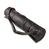 Produktbild von WOLTERS Vintage Reisedecke für Hunde aus Polyester Schwarz rollbar