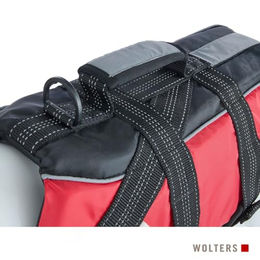 WOLTERS watchout Rettungsweste für Hunde in Rot Größe S für kleine Rassen – Bild 1 von 7