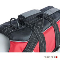 Produktbild von WOLTERS watchout Rettungsweste für Hunde in Rot Größe S für kleine Rassen