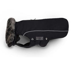 Produktbild von Wolters Winterjacke Amundsen für Dackel Schwarz Wasserabweisend Polyester 48 cm