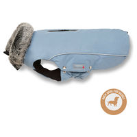 Produktbild von Wolters Winterjacke Amundsen für Dackel wasserdicht Blau Rückenlänge 36 cm