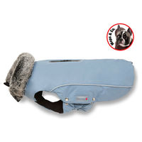 Produktbild von Wolters Winterjacke Amundsen für Hunde blau waterproof mit Rückenlänge 36 cm