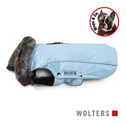 Produktbild von Wolters Winterjacke Amundsen für Hunde in Blau wasserdicht aus Polyester