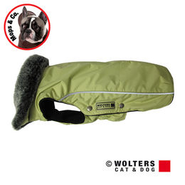 Produktbild von Wolters Winterjacke Amundsen für Hunde wasserdicht aus Polyester in Grün