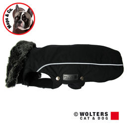 Wolters Winterjacke Amundsen Hundejacke für kleine Hunde schwarz waterproof 40 cm – Bild 1 von 3
