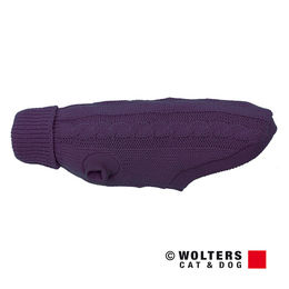 Wolters Zopf-Strickpullover Brombeere – Bild 1 von 1