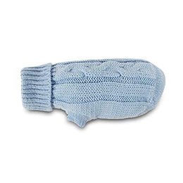 Wolters Zopf-Strickpullover für Hunde in Grün mit 35 cm Rückenlänge – Bild 1 von 2