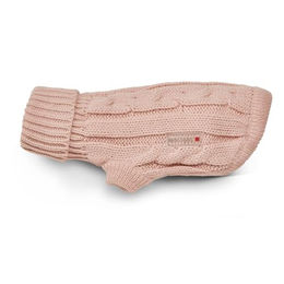 Produktbild von WOLTERS Zopf-Strickpullover für Hunde in Silber Größe 50 cm