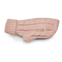 Produktbild von WOLTERS Zopf-Strickpullover für Hunde in Silber Größe 50 cm