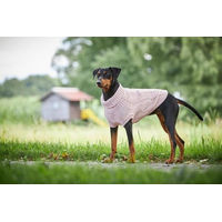 Produktbild von Wolters Zopf-Strickpullover für kleine bis mittelgroße Hunde in Rosa mit 45 cm Rückenlänge - 1 Stk.