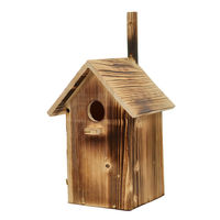 Produktbild von Woodok Meisenkasten aus Holz für Wildvögel in Natur Braun