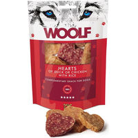 Produktbild von WOOLF Belohnungssnack Ente mit Huhn und Reis Glutenfrei für Hunde 100g - 100 g