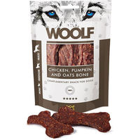 Produktbild von WOOLF Belohnungssnack Hühnerwürfel mit Kürbis und Hafer für Hunde Adult Glutenfrei 100g - 100 g