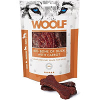 Produktbild von Woolf Big Bone Kauknochen mit Ente und Karotte für Hunde Adult 100g - 100 g