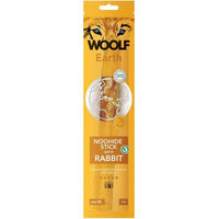 Produktbild von WOOLF Earth Noohide Stick Rabbit XL Kausnack für Kaninchen mit Rind ohne Zucker 85g - 85 g