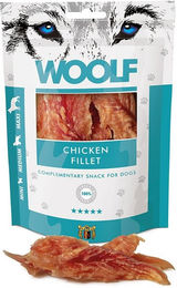 WOOLF Hundesnack Hühnerfilet Trockenfleisch Monoprotein ohne Konservierungsstoffe 100g - 100 g – Bild 1 von 3